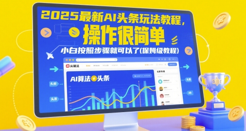 2025最新AI头条玩法教程，操作很简单，小白按照步骤就可以了(保姆级教程)好项目网-专注分享网络创业项目落地实操课程 – 全网首发_高质量创业项目输出好项目网